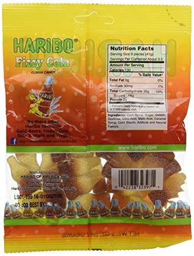 Haribo Fizzy Cola 5 oz Pack de 2 miniatura 2