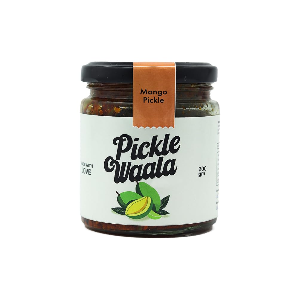 PickleWaala Mango Pickle | 200gram | Aam ka aachar | Tangy & Spicy Indian Aachar | Mango Pickle With the goodness of mustard oil | Khatta meetha achaar | Homemade Sweet Spicy Taste (B0DBJDFKC5) Amazon Price History, Amazon Price Tracker