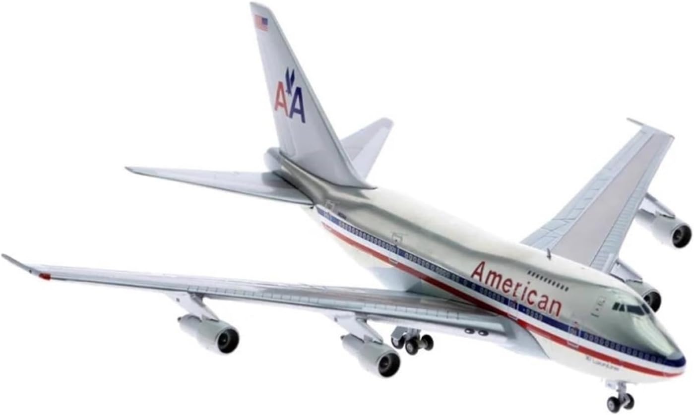 Decorated Airplane Models 1:400 for American Airlines Boeing 747SP Die-cast Alloy Aircraft Model Commemorative Gifts
