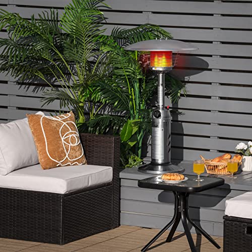 Patio Heater Tangkula Tabletop Propane 11,000 BTU France Propane