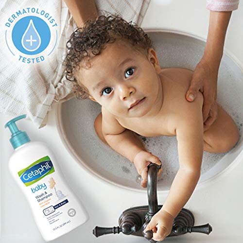 Cetaphil Baby Wash & Shampoo with Organic Calendula (400ml) - Image 6