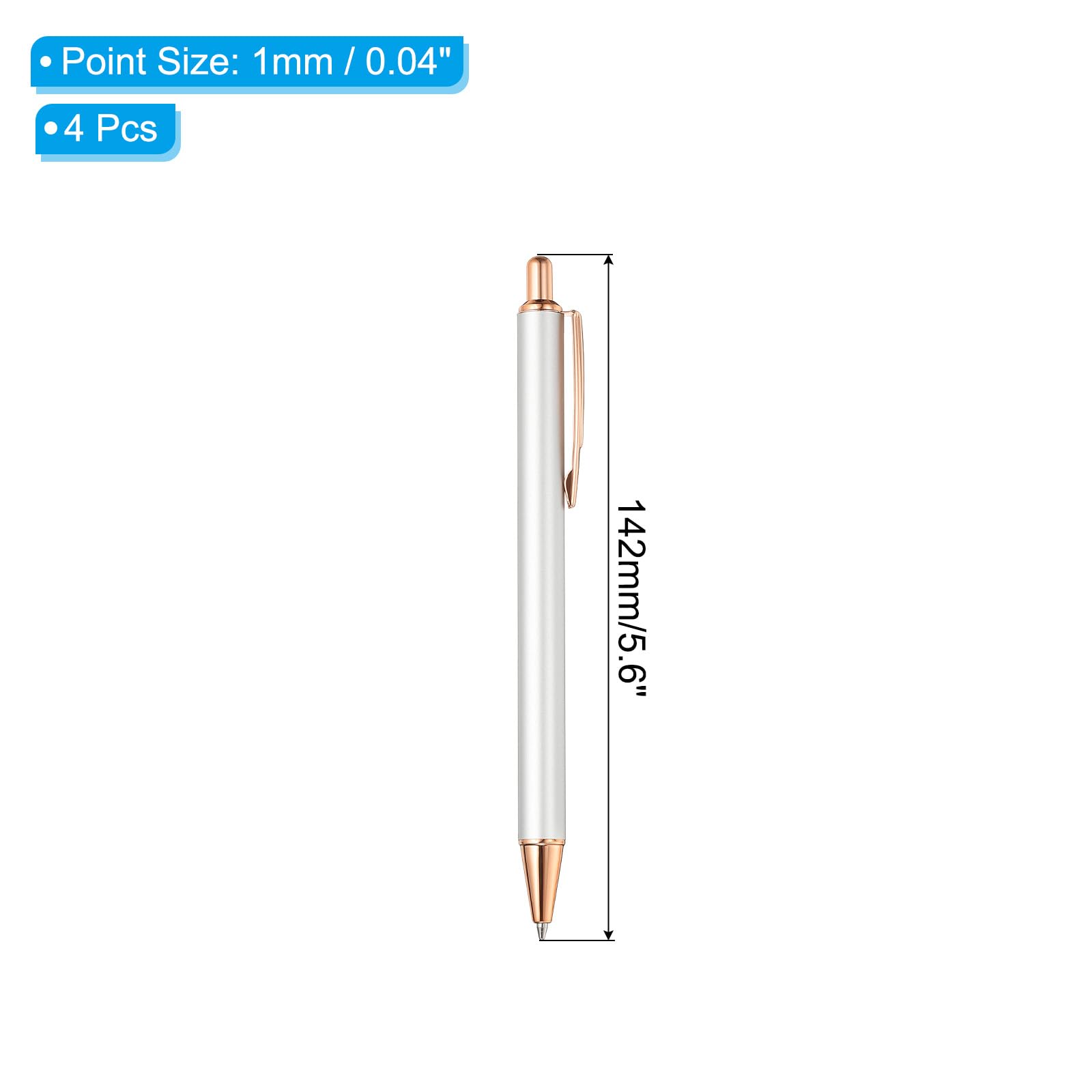 PATIKIL Metal Ballpoint Pen - Image 2