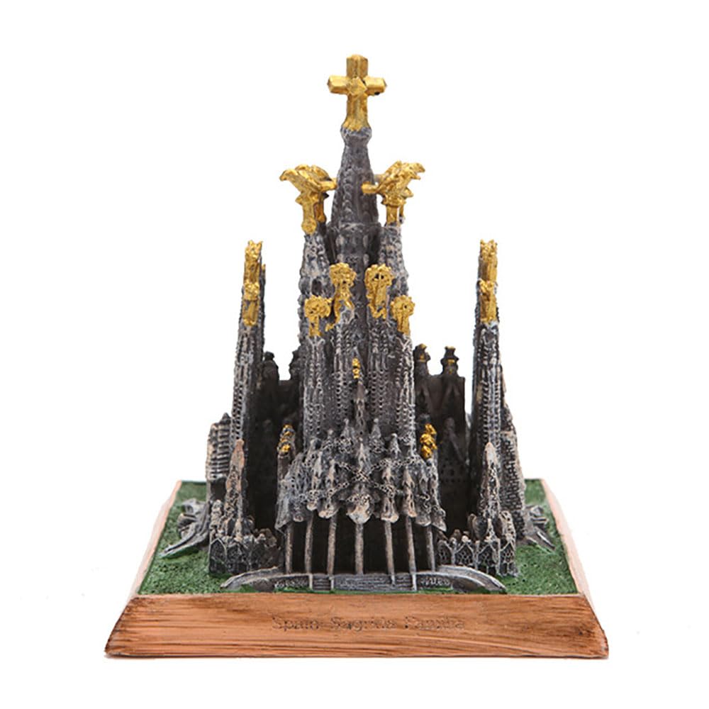 Amazon.co.jp: Lllunimon スペインのサグラダファミリア大聖堂の彫像