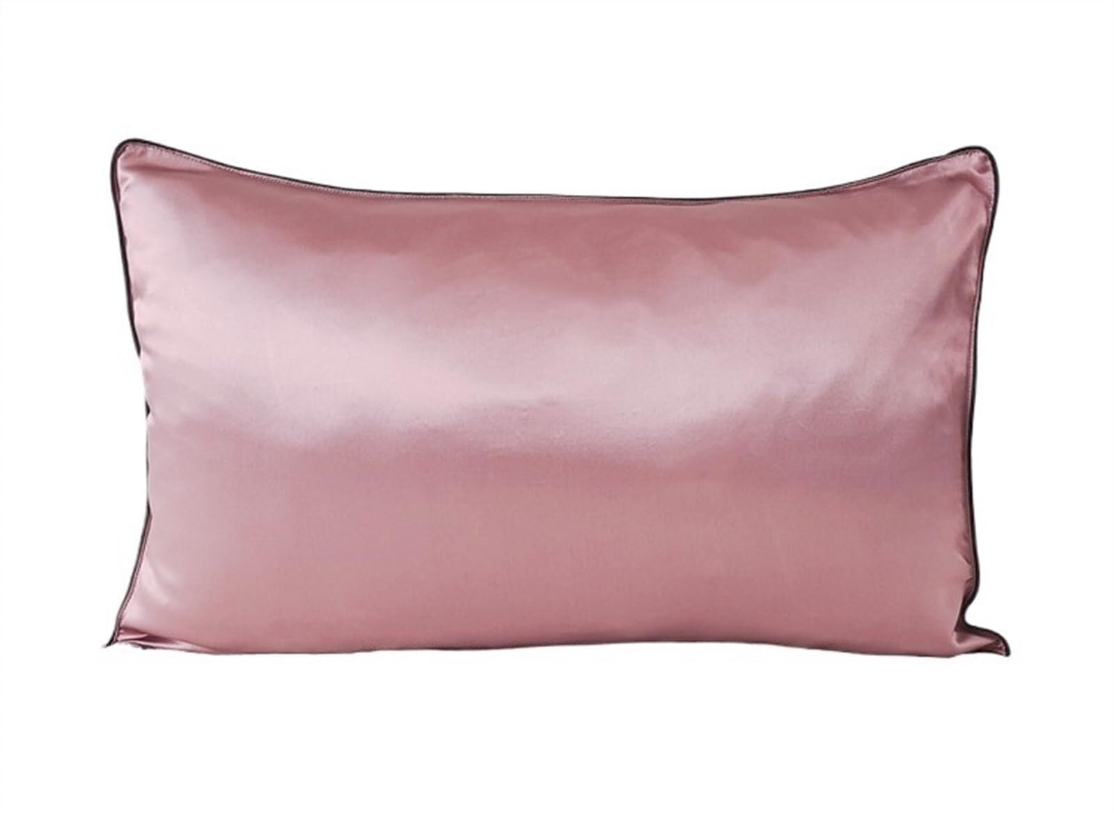 Satin Pillowcase Silk Satin Pillowcase 2 PACK Multicolor Pillowcases Pillow Cases Envelope Closure Standard Queen King(7,48x74cm)