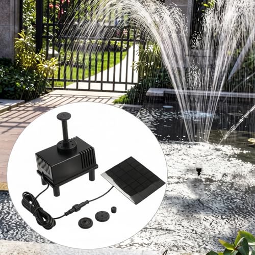 Bomba de agua solar para decoración al aire libre y estanques 3