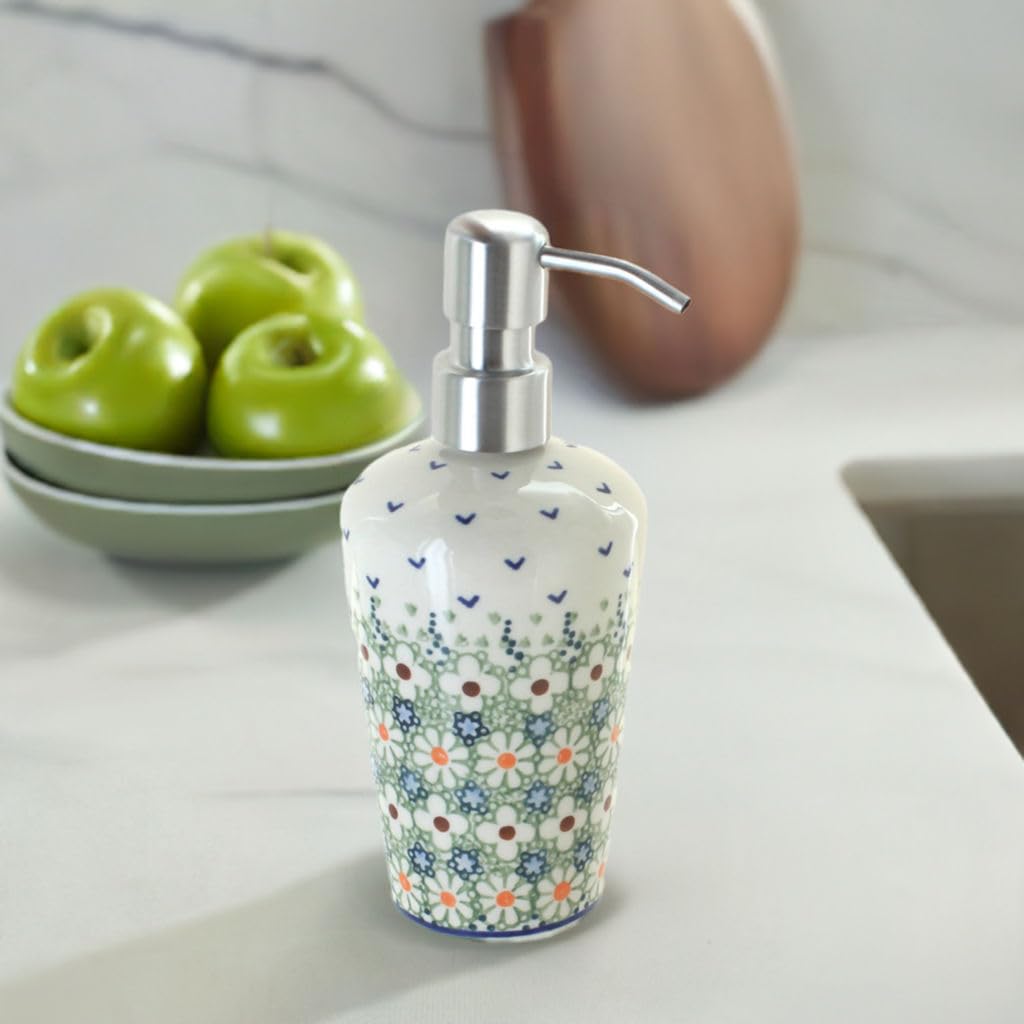 yk♡Limoge＊フランスアンティーク　ローズ　ディスペンサーセット Amazon | ポーランド食器グリーンデイジーソープディスペンサー