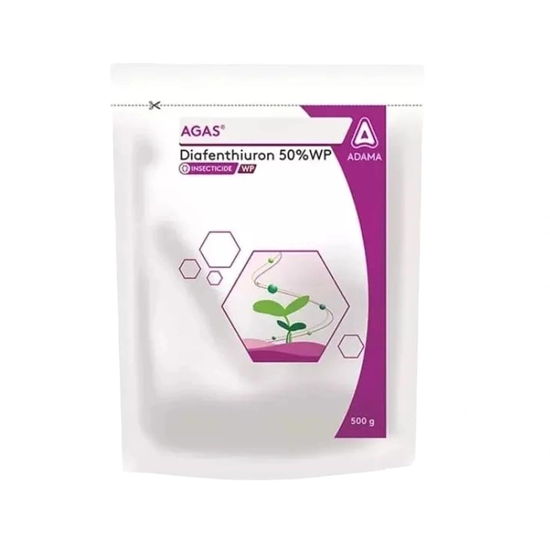 New Agas Diafenthiuron 50% WP | Broad Spectrum Insecticide & Acaricide | Long Lasting Control of Whiteflies, Aphids, Thrips & Mites in Crops (50gm)-image-36
