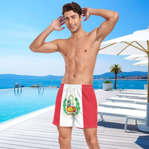 Pantalones cortos de playa de secado rápido con acabados premium de Perú 3