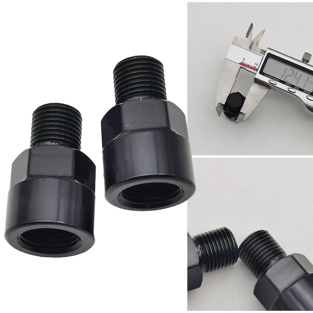 Adaptateur de pédale de vélo 1,27 cm à pédale, convertisseur en alliage d'aluminium