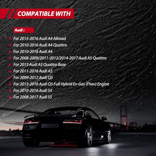 Image of Brake Pads Fit for Audi Q5, A4 (Quattro) /S4, A5 (Quattro) /S5, A4 Allroad | D1322 D1386 Front Rear for 2009-2016 Audi Q5, 2010-2016 A4 (Quattro) /S4, 2008-2017 A5 Quattro /S5, 11-16 A5, 15-16 A4 Allroad