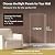 TONOR Wood Wall Panels for Interior Wall Decor-4 Pack 47.2" x 23.6"