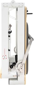 Pilates Reformer Machine Frame Multifunctional Portable Folding Bed Adjustable Resistance Home Gym Studio Equipment Compact Foldable Fitness Trampoline Jump Board Accessories Storage Bag
