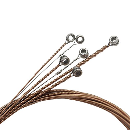 Btuty Cordes de Guitare folk Acoustique en Acier Inoxydable alliage de cuivre noyau de cuivre, 6pcs / pack (.010-.047) - Les Beatles, Paul McCartney, John Lennon, RIngo Starr, George Harrison Btuty Cordes de Guitare folk Acoustique en Acier Inoxydable alliage de cuivre noyau de cuivre, 6pcs / pack (.010-.047) – Image 6