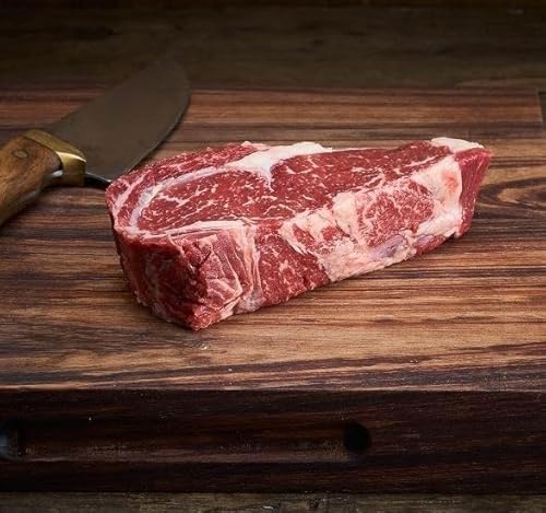 Fossil Farms Japanese A5+ Wagyu Ribeye Steaks, Fresh BMS 10–12,