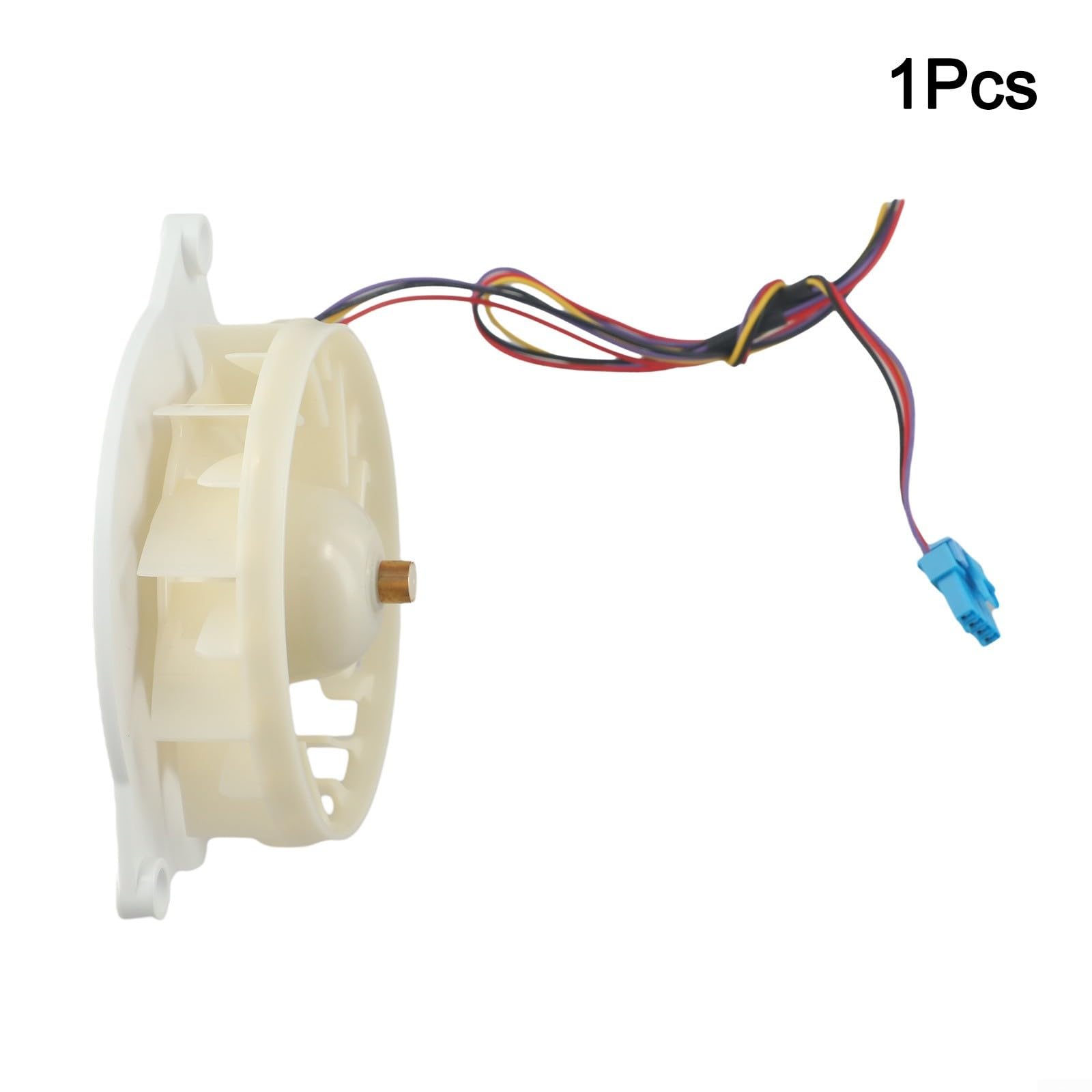 1 paquete de motor de ventilador evaporador de refrigerador de 12 V para EAU64824806 reemplaza la unidad vieja ruidosa restaura la eficiencia de enfriamiento plástico blanco 16 x 16 x 7