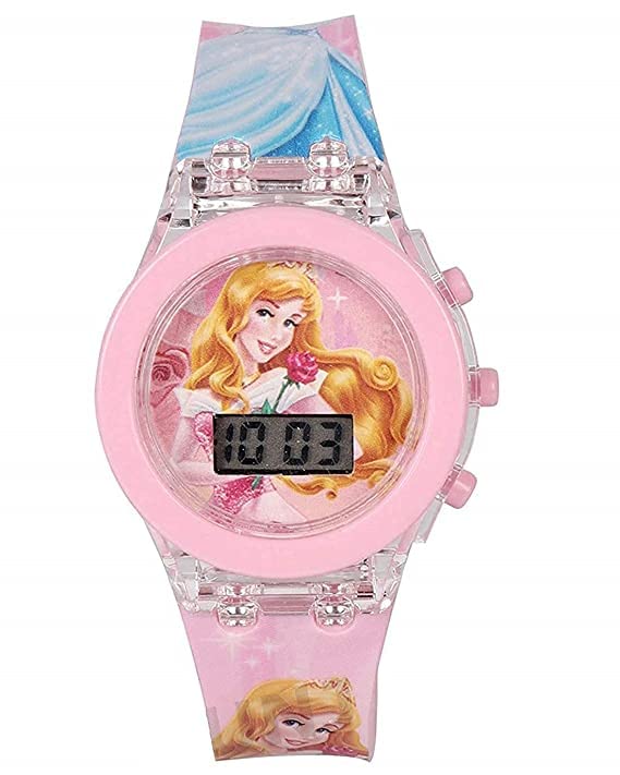 STYLEFLIX Kids Edition Digital Princes Digital Watch for Kids with Disco LED Lights Best Birthday Gift Return for Girls. (B0BHT4JT4K) Amazon Price History, Amazon Price Tracker