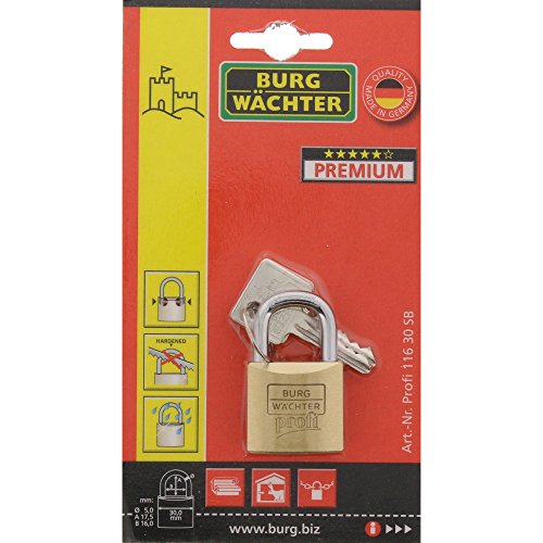 Burg Wächter 116 30 C-Line - Lucchetto in ottone