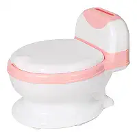 Penico Privadinha Troninho Infantil OHANA BABY Simulador de Privada - Desfralde Inteligente, Assento Anatômico, Suporta Até 50kg - Rosa