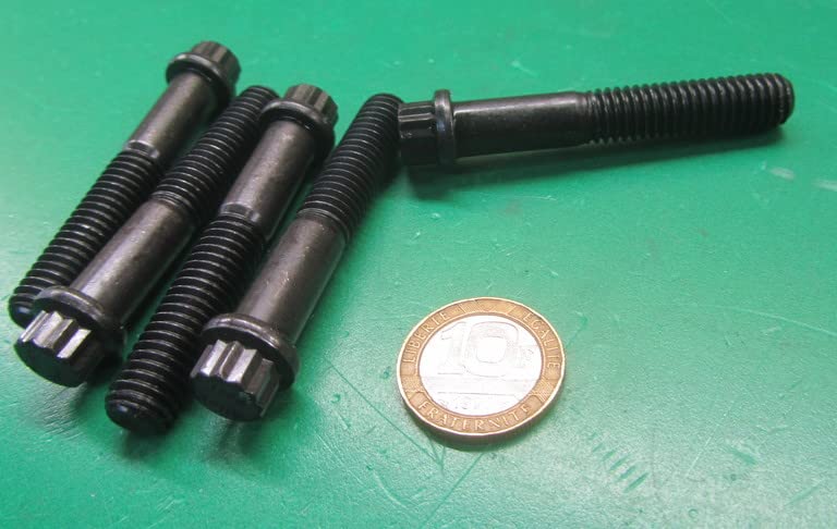 Alloy Steel 12 Point PT Bolts 3/8-16 x 2.25 Length 20 pcs