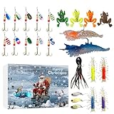 Cadeau de Noël Incroyable : Ce Calendrier de l'Avent Pêche de Noël sert de choix de cadeau de Noël parfait pour un père, un mari ou un petit ami. Il offre excitation et durant le compte à rebours les jours spéciaux, en faisant un présent qui illumine la période de l'avent. Idéal pour partager des instants de bonheur, il transforme l'attente en une expérience et inoubliable.