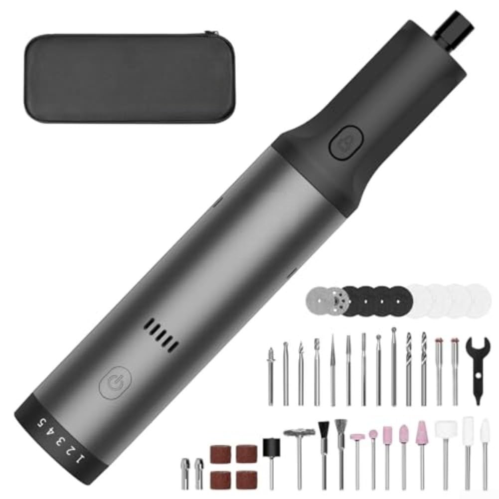 per mini per trapano Elettrico Cordless 28000 RPM con 42 Accessori