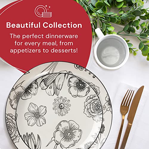 Safdie HK04137EC Co. - Floral Bouquet Plates And Bowls Sets thumb #6