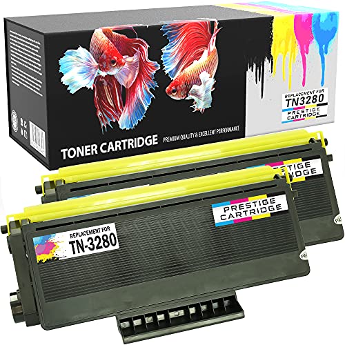 Prestige Cartridge Compatible TN3170 Laser Toner Cartridge for Brother Printers - Black (Pack of 2)