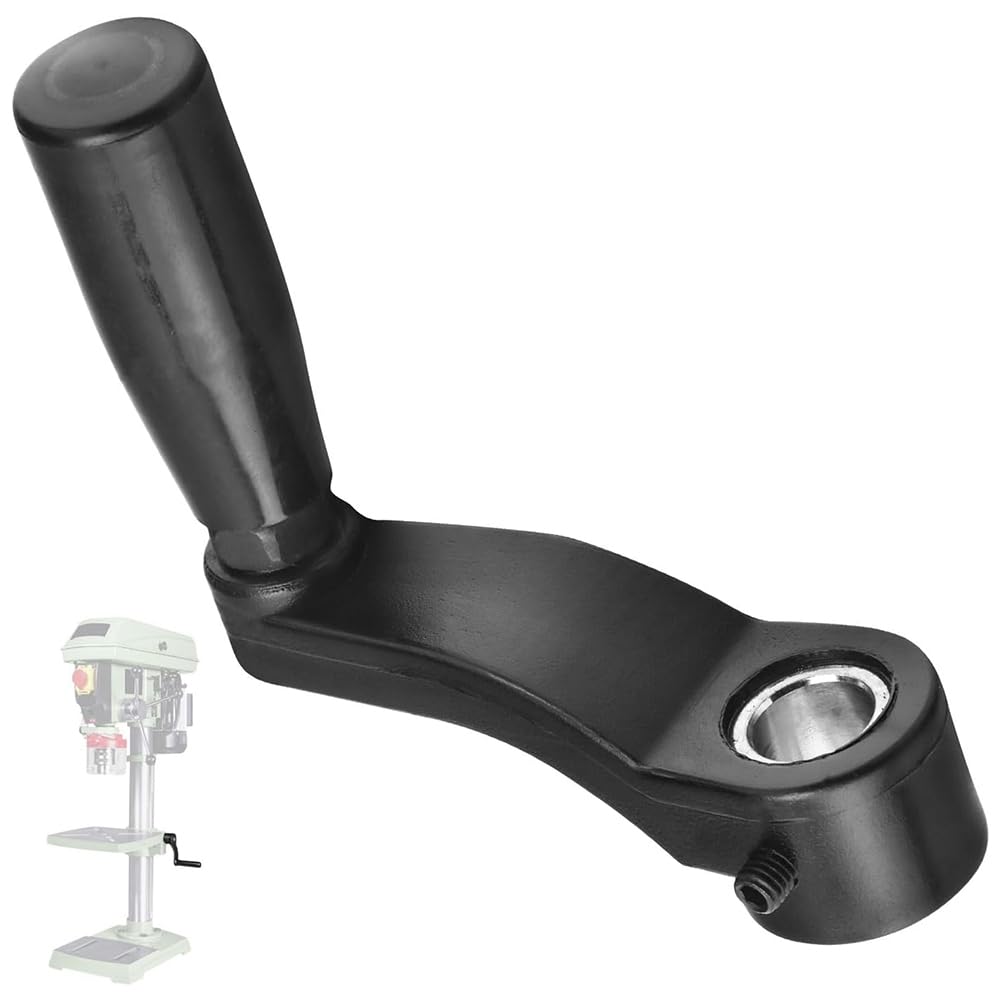 Sknrlko Drill Table Elevation Crank Handle P 1344258 for Drill Table,14.5mm (9/16inch) Diameter Elevating Shaft - Image 2