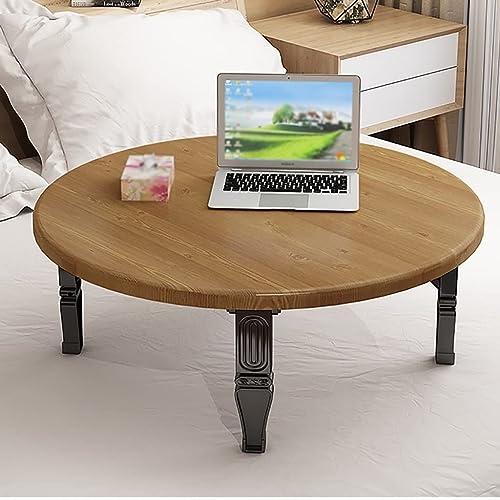 Table d'ordinateur petite table kang ronde pliante pour studio - 3