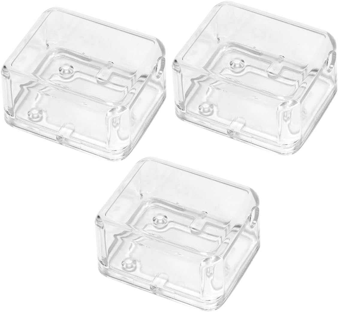 3pcs Music Box Assembly Kit Hand Crank Music Box Case for Vintage Enthusiasts Sturdy Plastic Accessories for Christmas Festive Decor