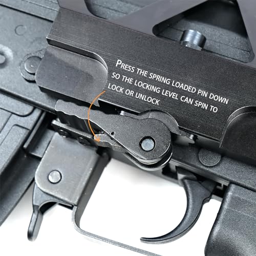 image for Bravary Side Scope Mount - Quick Detach Scope Mount Side Picatinny Rai