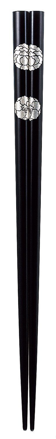 1 Pair Chopsticks Lacquer (Warashima Painted) Large Circle (Tirin) Made in Japan Wood (Natural Wood) Blue 8.9 inches (22.5 cm) : Home & Kitchen