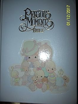 Hardcover Holy Bible: Precious Moments : New King James Version Family Reference Red Letter Book