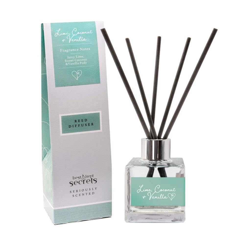 Best Kept Secrets Lime Coconut & Vanilla Reed Diffuser - 100Ml