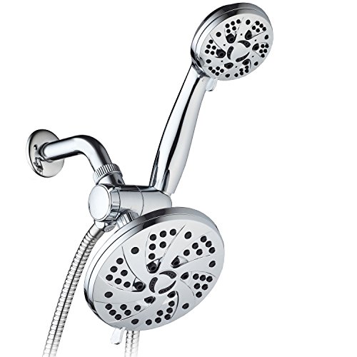 Combo Regadera Ducha Alta Presión 6 pulgadas AquaDance miniatura 1