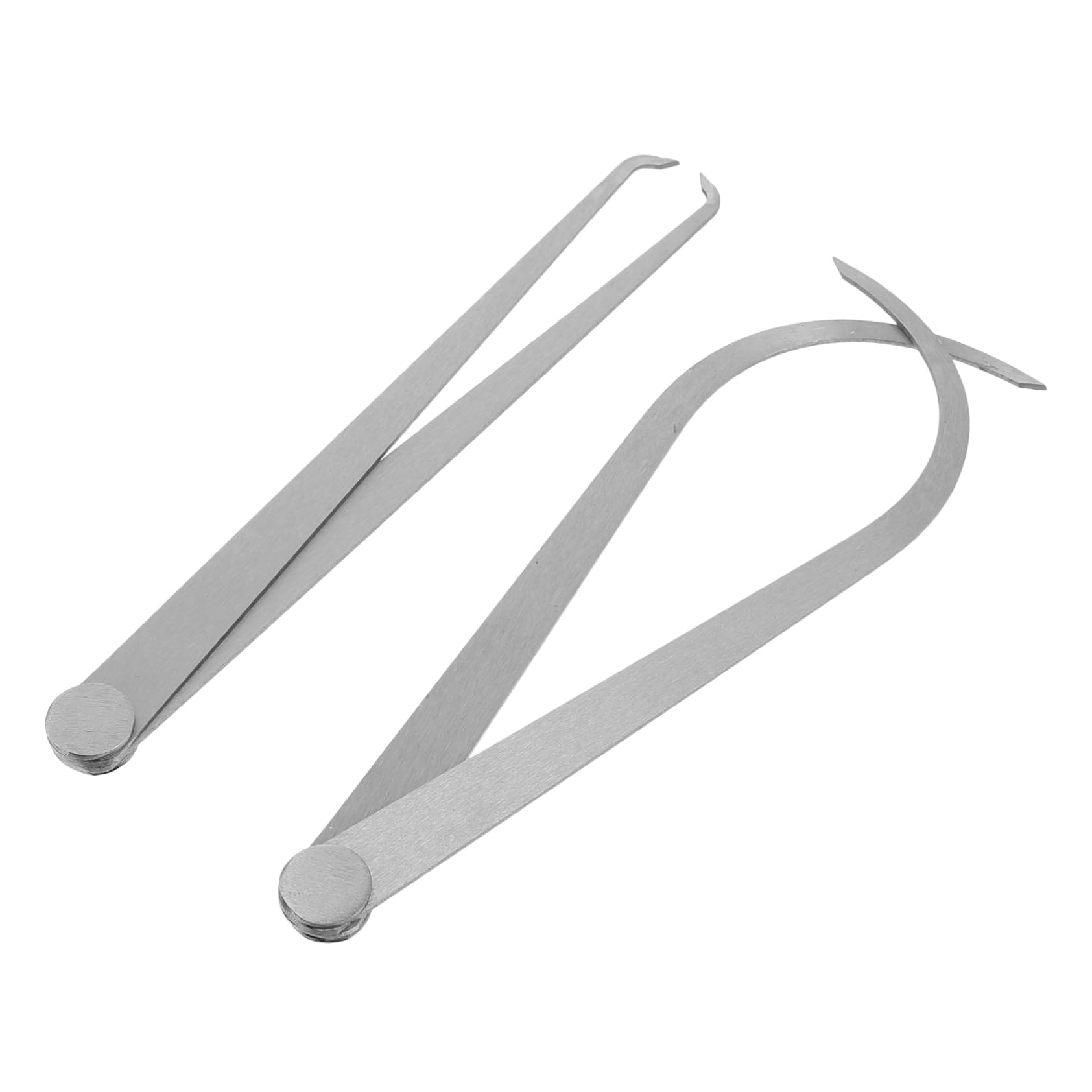 HEALEEP 2-Piece Caliper Set Precision Measuring for Pottery Clay Sculpture Non-Slip Grip