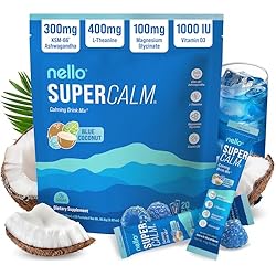 Amazon.com: Nello Supercalm Drink Mix - Blue Coconut and Tropical