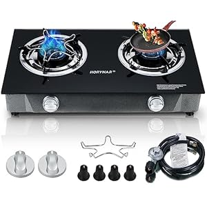 Propane Stove 2 Burner Gas Stove Au...