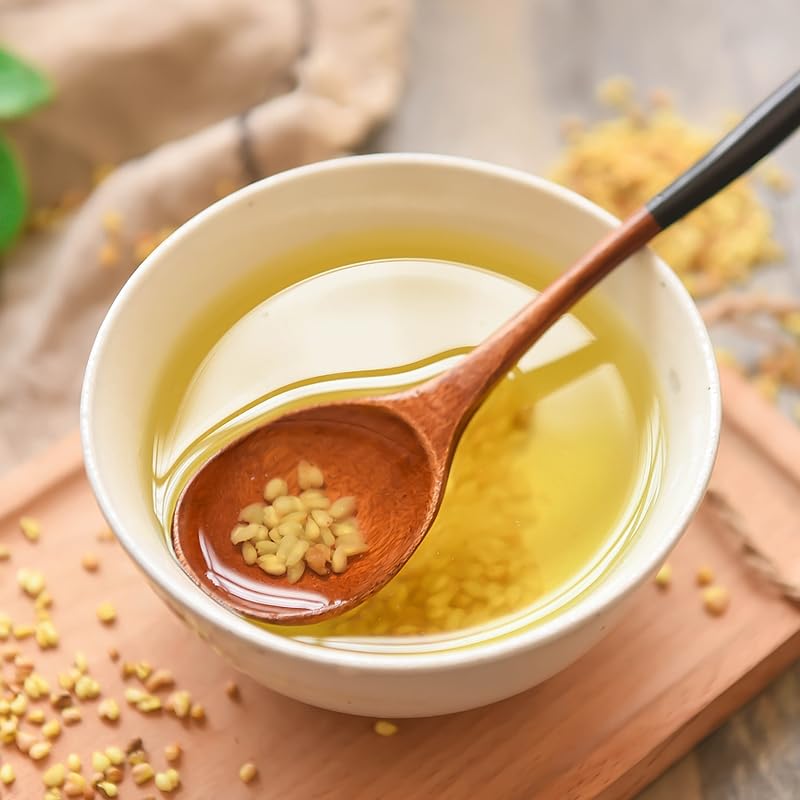 Miniatura 8 de 100% trigo sarraceno amarillo seco, 4.23 oz4.23 onzas, té de hojas sueltas sin OMG, té de hierbas naturalmente sin cafeína sin azúcar añadido