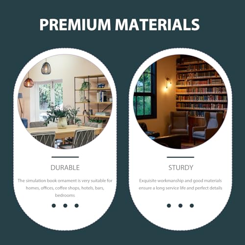 Modèle de livre unique pour décoration de maison et bureau - 7