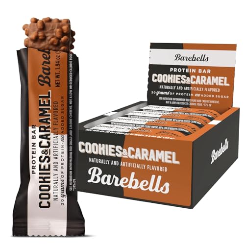 Barebells Protein Bars Cookies and Caramel - 12 Count, 20g High P...