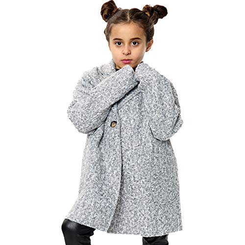 Veste teddy rouge en sherpa pour filles de 2 à 13 ans