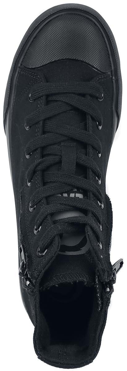 Black Premium by EMP Unisex Zapatillas Negras con Cremallera