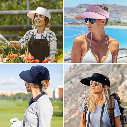 Sombrero visera Peicees con ala ancha para mujer miniatura 7