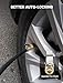 2 Pcs Brass Locking Tire Air Chuck, Tire Inflator Hose Adapter for Twist On Connection Convert to Lock On, No Air Leakage Air Compressor Pump Clip On Tire Chucks, Tire Nozzle with Tire Valve Thread