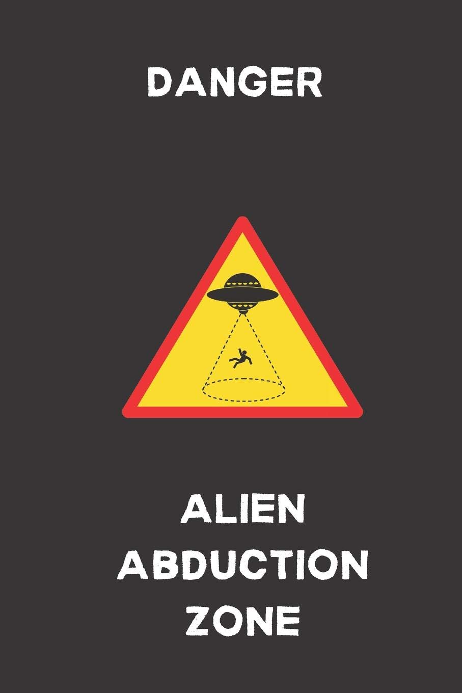 Danger Alien Abduction Zone: small lined Alien Notebook / Travel Journal to write in (6'' x 9'') 120 pages