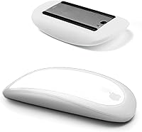 Vista 24 de Mouse Silicone Case, for Apple Magic Mouse 1&2, Drop Proof, Dust Proof, Ultra Thin Cover (Red)