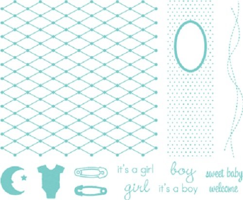 We R Memory Keepers Letterpress Printing Plate Set, Petite by QUICKUTZ