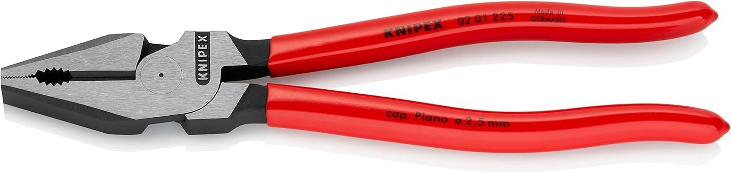 KNIPEX Pince universelle à forte démultiplication 225 mm plastique 02 01 225 SB