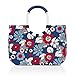 Produktbild reisenthel loopshopper L Stabile Tasche mit praktischen Fächern aus recycelten PET-Flaschen Charmantes und wasserabweisendes Design, Farbe:florist indigo